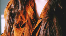 Exotic Brown Suede Shirt